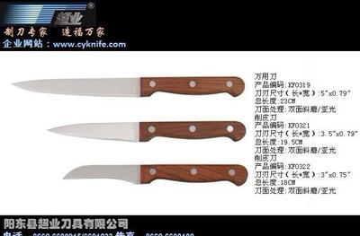 厨房刀具选购指南 水果刀、削皮刀与切片刀的全方位解读